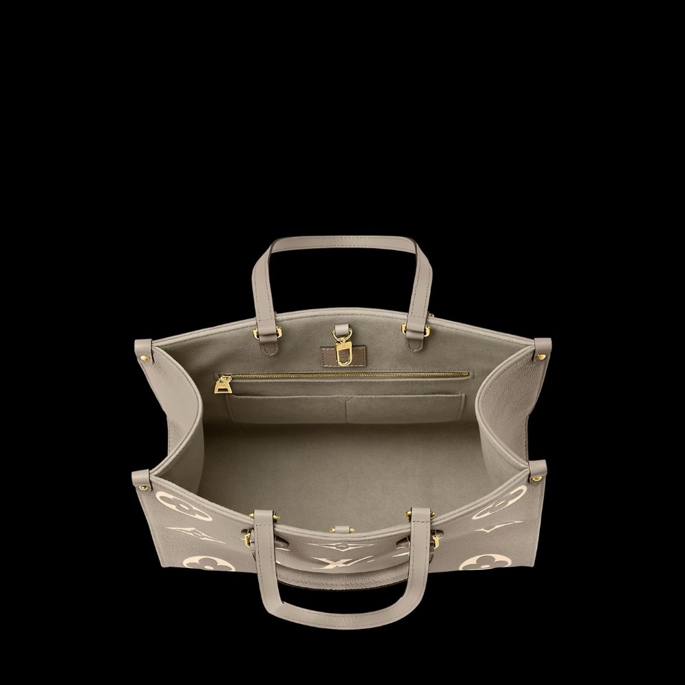Louis Vuitton OnTheGo MM Bicolor Empriente Turtledove/Cream - Picture 11 of 11